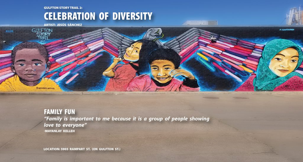 “Celebration of Diversity” mural