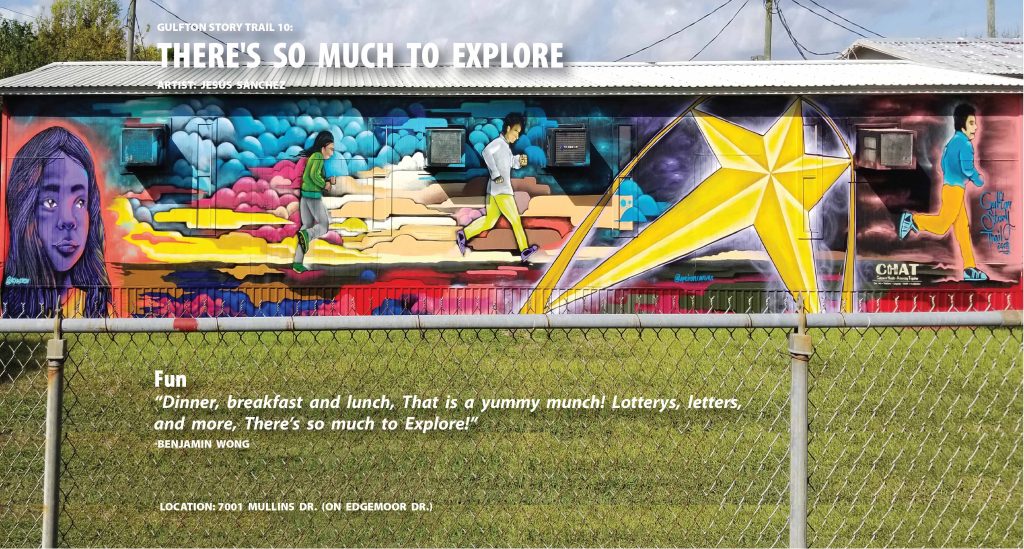“There’s So Much to Explore” mural