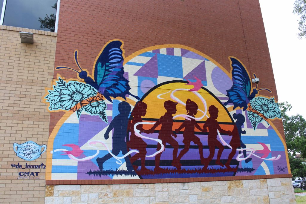 “We Rise Together” mural